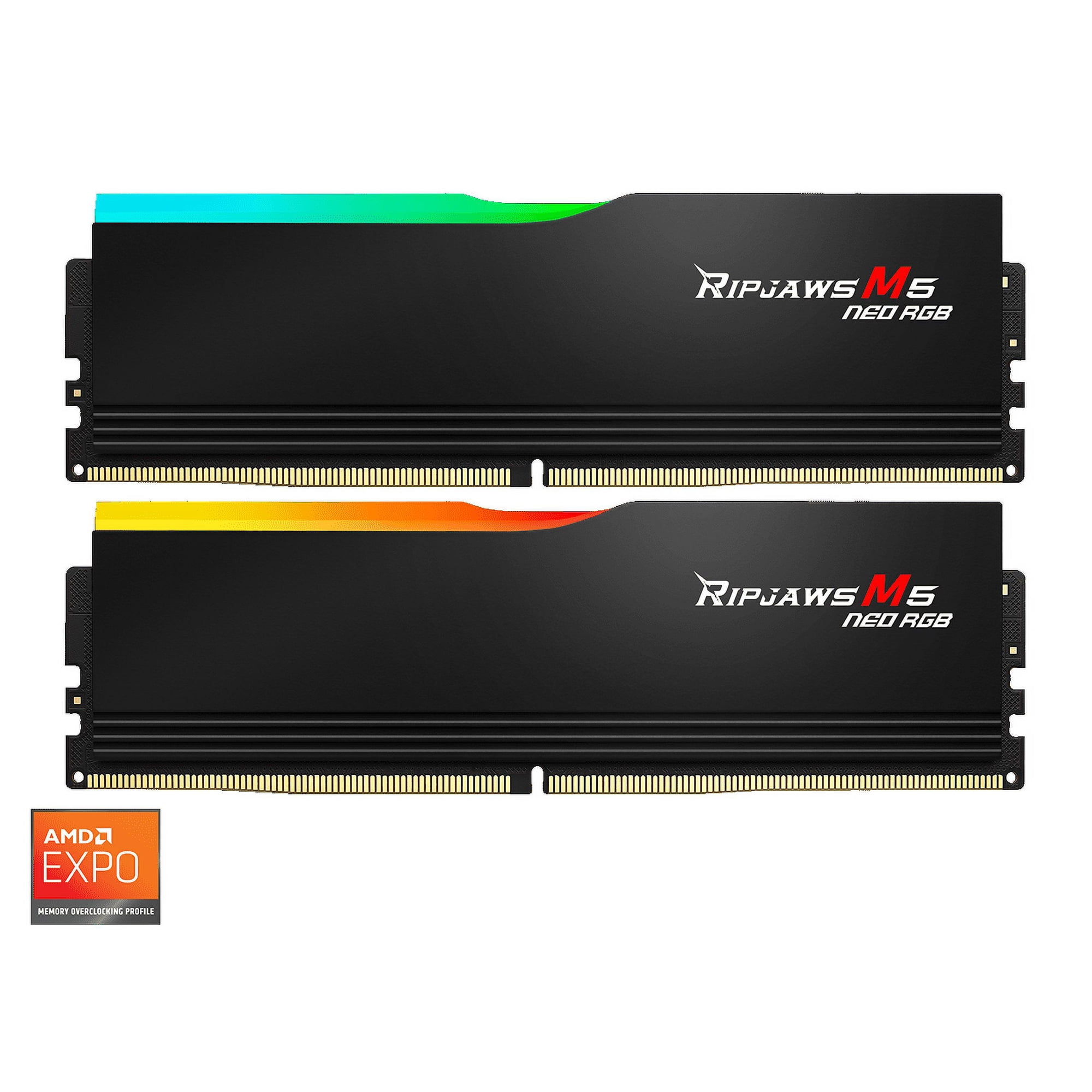G.SKILL Ripjaws M5 Neo RGB Series 32GB (2 x 16GB) 288-Pin PC RAM DDR5 6000 (PC5 48000) Desktop Memory