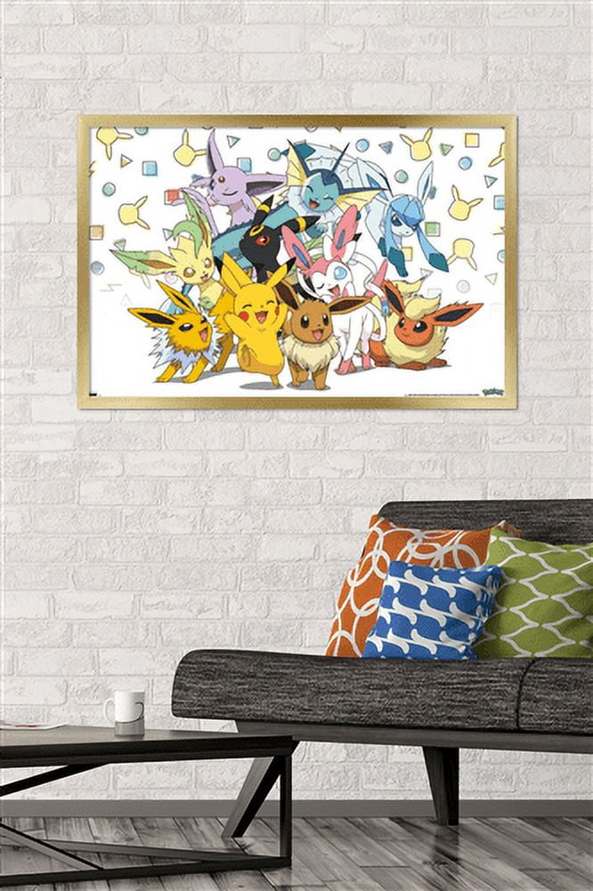 Pokemon - Eevee Framed poster | Buy at Europosters