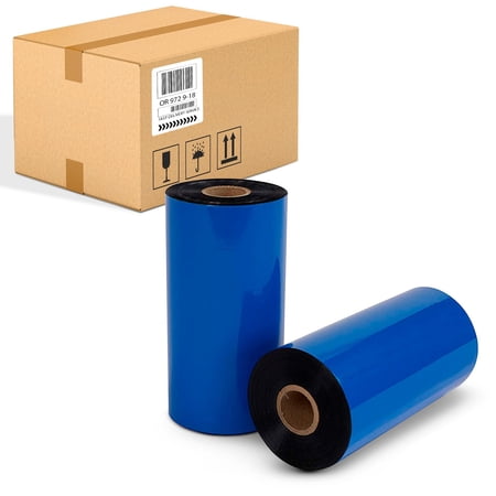 12 Pack Thermal Wax Ribbon 6.0  X 1476  with 1  Core. Ribbons for Labeling  Shipping. Printing and Address Labels. Garment Tags  Price Tickets. Wax Ribbon for Thermal Transfer Printing. price history on PriceWatchPro