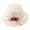 White, variant on Lroveb Sun Hats for Women Cute Strawberry Hat Band Bucket Hat Sun Hat Travel Beach Straw Hat