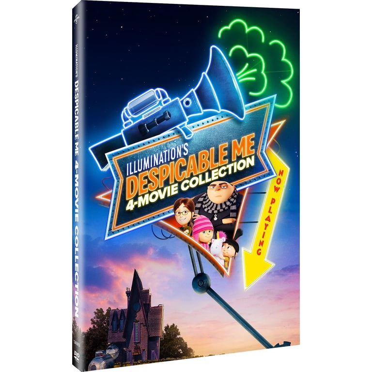 Illumination's Despicable Me 4-Movie Collection (1-4) (DVD
