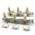 thumbnail image 5 of 2X One Pair Guitar Tuning Pegs Machine Tuners White for Classic Guitar Guitar Part Accessories, 5 of 7