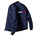 thumbnail image 3 of M-4XL fina para hombre, chaqueta de béisbol de manga larga, a prueba de viento, con cremallera, informal, para otoño, novedad de 2024, 3 of 5