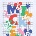 thumbnail image 3 of Disney - Mickey Mouse - Colorful Icons - Youth Short Sleeve Graphic T-Shirt, 3 of 5