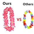 thumbnail image 4 of 6 Pcs Thicken 41 Inch Pink Hawaiian Leis For Graduation Party Dance Party Photo Prop In Outdoors (6 Pcs), 4 of 5