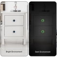 thumbnail image 3 of 4 PCS Dragonfly Crystal Glass Round Cabinet Knob Drawer Pull Handle Glowing in The Dark for Kitchen, Cupboard, Dresser, Wardrobe, etc, 3 of 7
