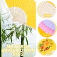 thumbnail image 4 of Ventiladores de mano plegables de papel DomeStar, 15 unidades, multicolor, 4 of 9