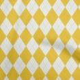 thumbnail image 1 of oneOone Cotton Poplin Yellow Fabric Check Argyle Sewing Craft Projects Fabric Prints By Yard 42 Inch Wide, 1 of 4