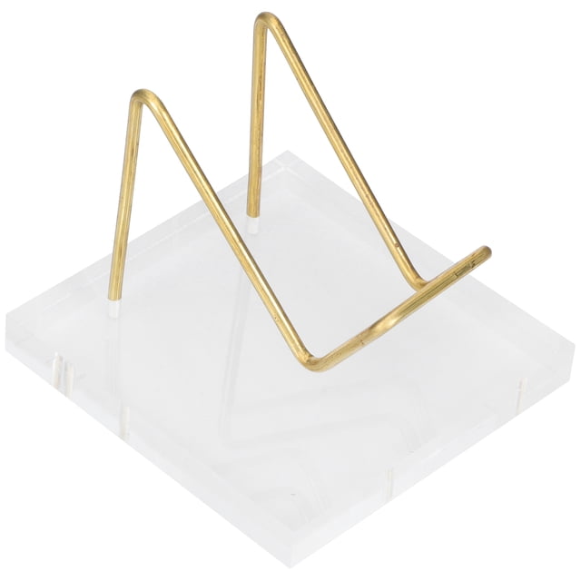 Phenofice Heart-shaped Mineral Holder Acrylic Show Case Display 1Set for Retailers