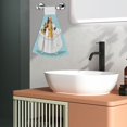 thumbnail image 5 of Yiaed Cute Dog In Bathtub Print Coral Velvet Wipes Absorbent Wipes Cleaning Cloths Household Table and Dish Wiping Cloths, 5 of 7