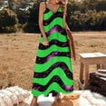 thumbnail image 2 of Animal Print Patterns Design Sleeveless Dress Woman Fashion Long Dresses Women's Summer Suit Dress 2025, 2 of 7