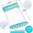 thumbnail image 5 of Water Hammock Inflatable Floating Hammock, Aqua Lounger, Floating Leisure Hammock Chair for Swimming Pool Or Beach, 5 of 7