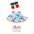 thumbnail image 4 of Vestido de Muñeca Perfke de Felpa 15cm con Accesorio para el Cabello, 4 of 9
