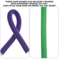 thumbnail image 4 of AURARMLET 2Packs Hair Curling Rods No Heat Curlers for Medium Hair with Soft Silk Cover, 4 of 6
