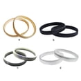 thumbnail image 4 of Sonducket Brazalete de brazo, accesorio de ropa elegante, resorte elástico, superior, decoración de manga, puños, joyería, banda de brazos para Ropa, zapatos y accesorios Miscelánea Amarillo, 4 of 6