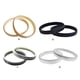 thumbnail image 4 of Jumpingount Brazalete de brazo, accesorio de ropa elegante, resorte elástico, superior, decoración de manga, puños, joyería, banda de brazos para Ropa, zapatos y accesorios Miscelánea Plata Jumpingount AP009110-04B, 4 of 6