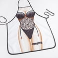 thumbnail image 2 of Aprons Grilling Funny Adult Bib Apron Funny BBQ Apron for Party Home, 2 of 2