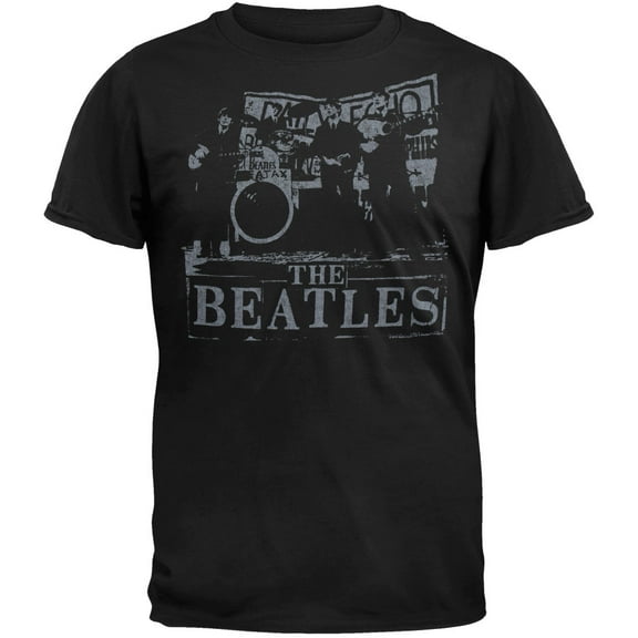 The Beatles Men's Live Soft Short Sleeve T Shirt