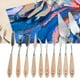 thumbnail image 1 of Juego de Cuchillos de Pintura de Espátula Ecomeon de 10 piezas Cuchillos de Metal para Pintura Al óleo, 1 of 5