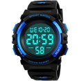 thumbnail image 1 of Reloj digital deportivo para niños a prueba de agua con temporizador de alarma EL Backlight brillar Electrónica, 1 of 2