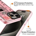 thumbnail image 3 of Funda de teléfono Rosarnnah compatible con iPhone 15 Pro Max, 3 of 7