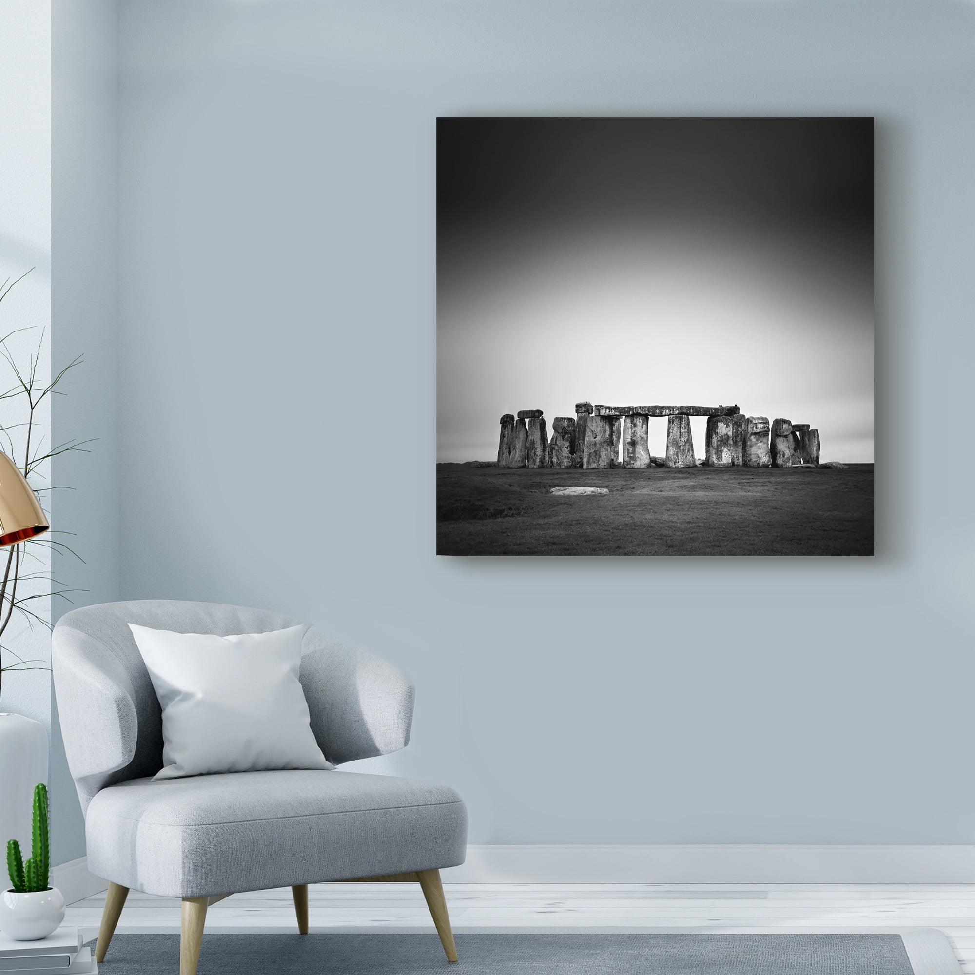 Trademark Fine Art 'Stonehenge' Canvas Art by Nina Papiorek