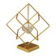 thumbnail image 3 of Escultura abstracta geométrica de Metal, decoración de escritorio nórdico, escultura geométrica, esculturas de arte moderno para porche de casa y sala Estilo C mayimx Estatua geométrica, 3 of 9