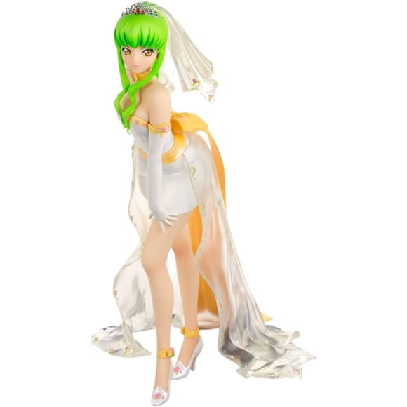 New Code Geass: Lelouch of The Rebellion: C.C Collectible Game Characters Anime Statue Cartoon Figurine Desktop Ornament Popular Collection Gift Collection Creative Decorations Fan Souvenirs