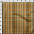 thumbnail image 3 of oneOone Polyester Lycra Dark Yellow Fabric Madras Check Sewing Craft Projects Fabric Prints By Yard 56 Inches Wide, 3 of 4