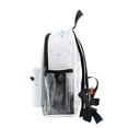 thumbnail image 4 of Mini Backpack Grey Square Pattern - Durable with Safety Features for 3-8 Years, 4 of 9