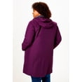 thumbnail image 4 of Woman Within Plus Size 3-In-1 Hooded Taslon Jacket, 4 of 6
