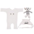 thumbnail image 1 of Conjunto De Atrezos Para Fotografía De Bebés, Suave 3 Colores 3 Unids/set Lindo Disfraz De Fotografía Para Bebés, Para Regalo De Bebé Bebé Tomar Fotos Infantil OTVIAP Blanco, 1 of 8