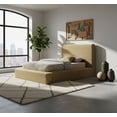 thumbnail image 2 of Meridian Furniture Dexter Camel Corduroy Twin Bed, 2 of 8
