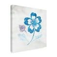 thumbnail image 2 of Trademark Fine Art 'Eastern Boho IV Peacock Blue' Canvas Art by Wild Apple Portfolio, 2 of 3