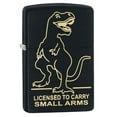 thumbnail image 2 of Zippo Kiss My Donkey Black Matte Pocket Lighter, 2 of 3