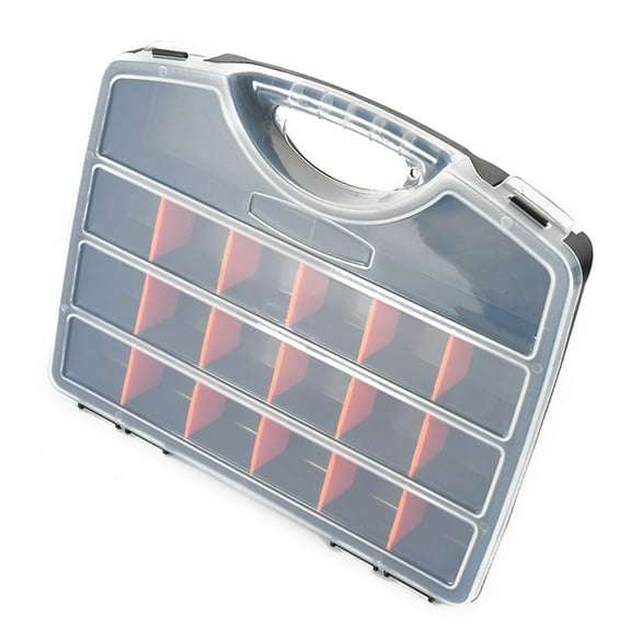 Screw Storage Bins Multi Compartment Organizers Box For Screws Small Parts Plastic Hardware Jewelry Storage Case