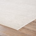 thumbnail image 2 of Jaipur Living Arvo Abstract Silver White Round Area Rug 8'X8', 2 of 4