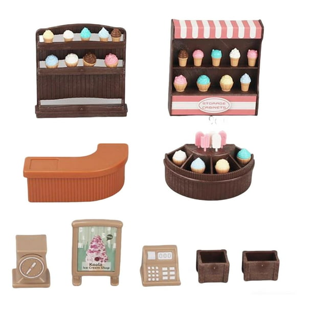 Juego de helados, tienda de juegos, regalo, juguete de rol, comida de imitación, juguetes para niños, Pascua, Halloween, fiestas, niños pequeños