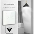 thumbnail image 3 of Smart Light Switch 2 Gang WiFi Smart Touch Wall Switch Voice/APP Sharing Switch, 3 of 8
