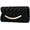 Black, variant on Kukuzhu Women Evening Bags Woven Chic Wedding Party Evening Clutch Purse Handbag
