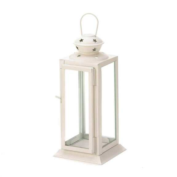 Zingz & Thingz Starlight Candle Lantern - 8" - White and Clear