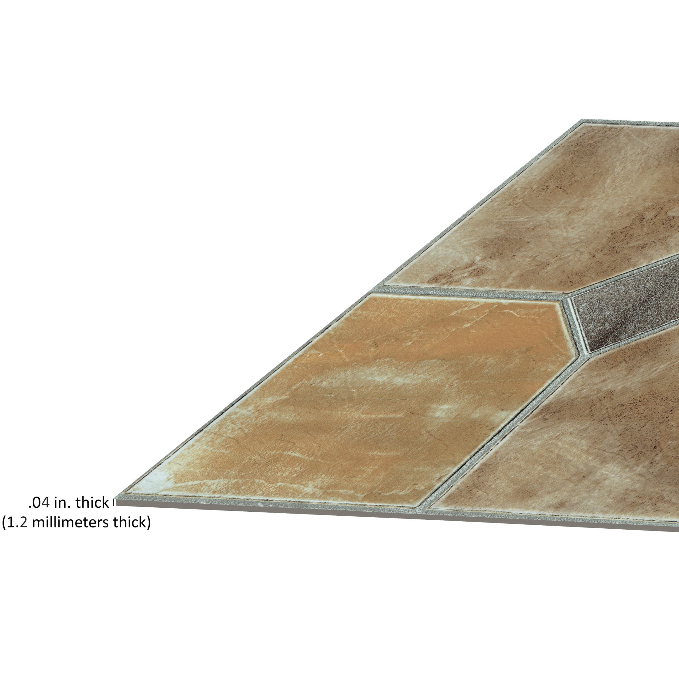 Achim Sterling Self Adhesive Vinyl Floor Tile - 45 Tiles/45