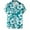 Navy, variant on WXLWZYWL Men's Plus Size Hawaiian Shirt Short Sleeves Button Down Leaves Floral Printed Summer Beach Casual Loose Dressy Shirts Tops Light Blue S