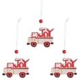 thumbnail image 1 of Adornos Navideños Creativos De Madera Para Coche, Colgante De Árbol De Navidad, Decoración Para Navidad, Suministros Para Fiestas, Regalos 3 Uds. Vogacara HA043962-01, 1 of 6