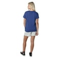 thumbnail image 5 of SpongeBob 100 Days Smarter Women's Loose T-Shirt, Royal, Large, 5 of 6