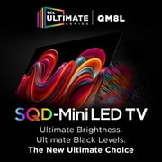 TCL 98” QM8L Series SQD-Mini LED QLED Smart Google TV (NEW 2026) - TCL Deep Color System with Super QLED, Up to LD4000 Precise Dimming Series, Up to HDR6000 Peak Nits, WHVA 2.0 Ultra Panel - 98QM8L