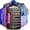 Black, variant on 1 Gallon Motivational  Water Bottle with Time Marker,  128oz Leak Proof Jug, Black, Plastic, 128 ounces, Fitness, , Outdoor Activities