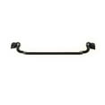 thumbnail image 2 of Nature Inspired Wall Mounted Wrought Iron Towel Bar 21" W, 2 of 11