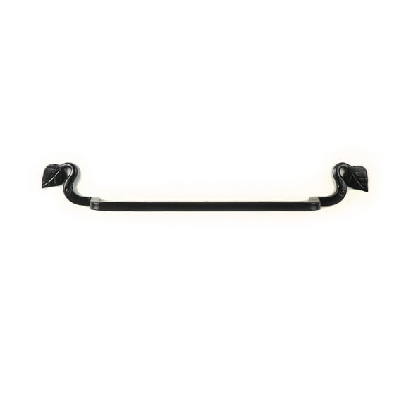 Hand Forged 21.5-in Wrought Iron Towel Bar
