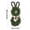 E, variant on YingYouFu Easter Bunny Wreath Spring Bunny Shaped With Cute Rabbit Ears Artificial Greenery Wreath for Front Door Summer Farmhouse Holiday Wall Home Window Decor With A Light